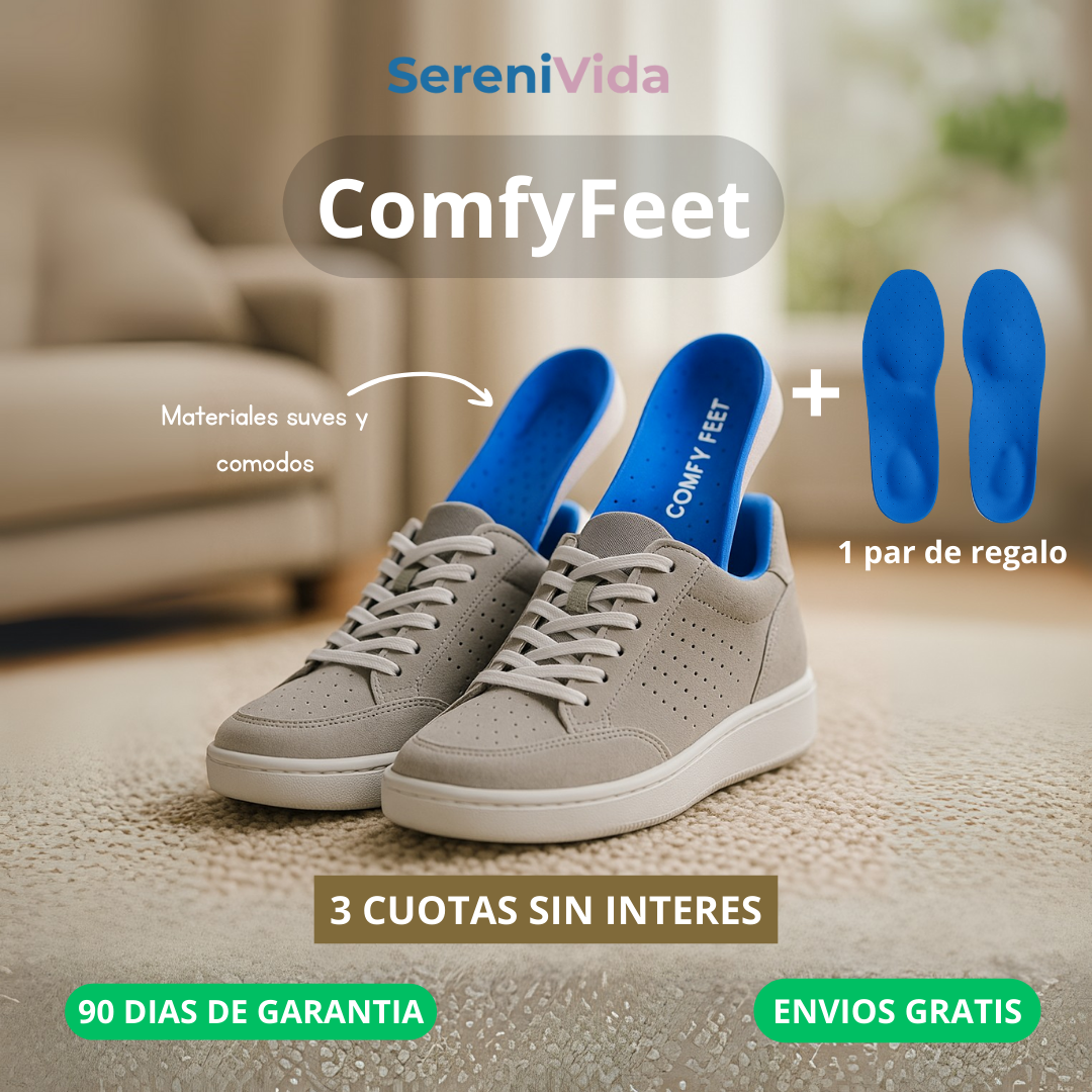 2x1 Plantillas ComfyFeet - Disfruta de días sin dolor | Ortopédicas Profesional.