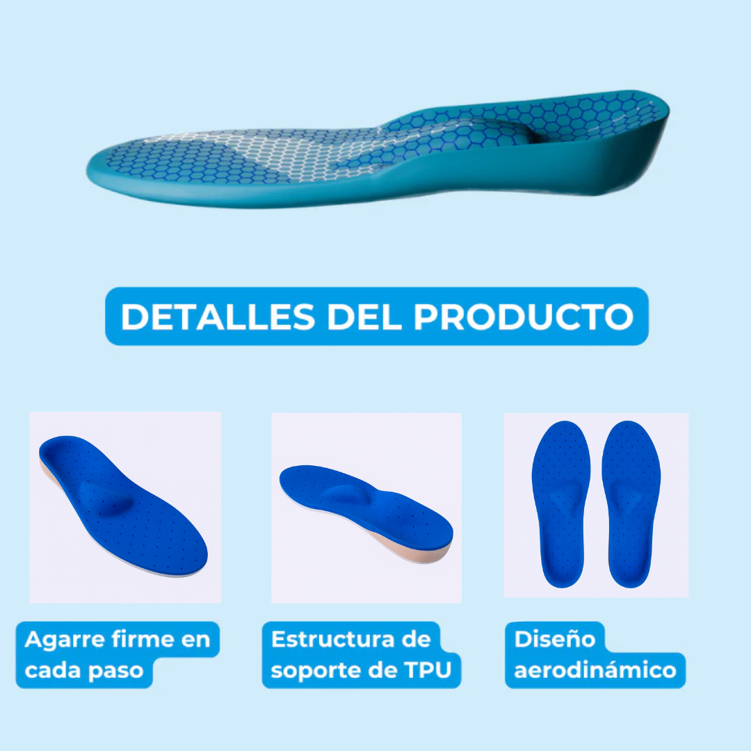 2x1 Plantillas ComfyFeet - Disfruta de días sin dolor | Ortopédicas Profesional.